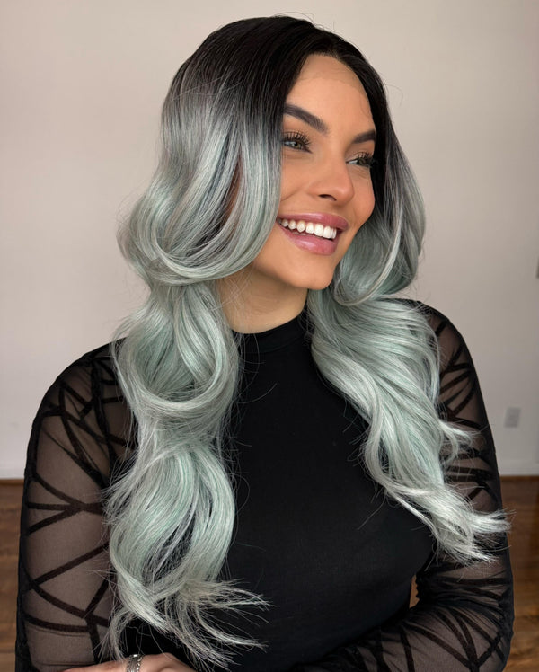 LACE FRONT HELENA - VERDE TT1B/CELADON (PREMIUM)
